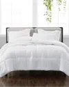 Cannon Solid White 3pc Comforter Set In White