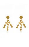 Cano Awapit 24k Gold-plated Earrings