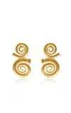 Cano Cabiyari 24k Gold-plated Earrings