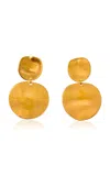 Cano Chimila 24k Gold-plated Earrings In Gold