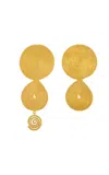 Cano Dabedrop 24k Gold-plated Earrings In Gold