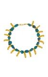 Cano Kuychi 24k Gold-plated Necklace In Multi
