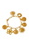 Cano Nativos 24k Gold-plated Bracelet In Gold