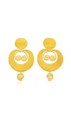 Cano Nisqa 24k Gold-plated Earrings