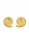 Cano Wixa Solo 24k Yellow Gold-plated Earrings