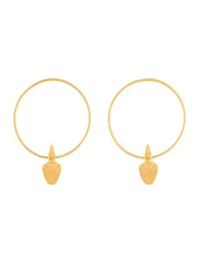 Pre-owned Cano X Paula Mendoza Arpa Drop Earrings In Multi