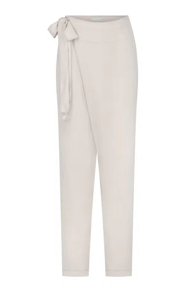 Cansu Xi Women's Bauba Salvarimsi - Grey In White