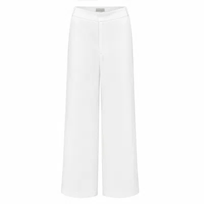 Cansu Xi Women's Comfort Trousers - White