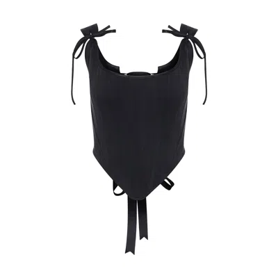 Cansu Xi Women's Le Corset Gaia - Black
