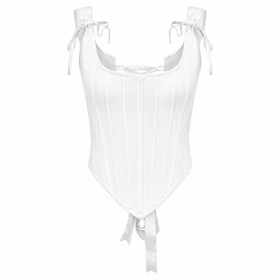 Cansu Xi Women's Le Corset Gaia - White