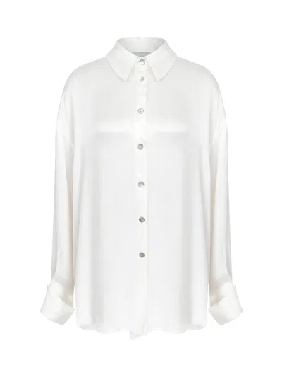 Cansu Xi Women's White Fresh Shirt