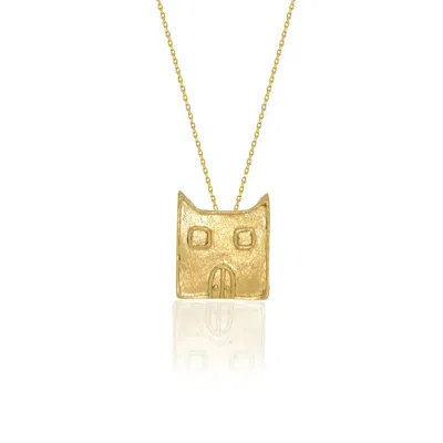 Cansui Design Women's Gold Bodrum House Necklace