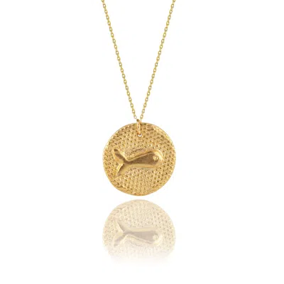 Cansui Design Women's Gold Little Fish Necklace