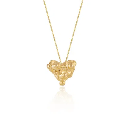 Cansui Design Women's Gold Little Love Necklace