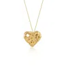 Cansui Design Women's Gold Love Necklace With Holes