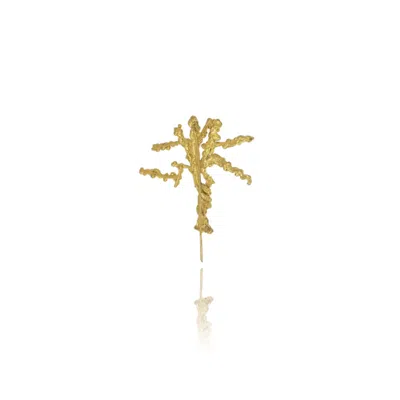Cansui Design Women's Gold Olive Tree Brooch