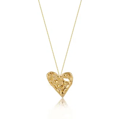 Cansui Design Women's Gold One Love Necklace