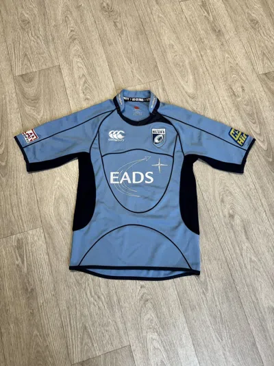 Pre-owned Canterbury Of New Zealand X England Rugby League Vintage Canterbury Cardiff Blues 2008/09 Rugby Jersey (size Small)