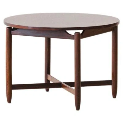 Pre-owned Cantu Rosewood Side Table By Móveis Cantù, 1960s, Brazilian Mid-century Design In Brown