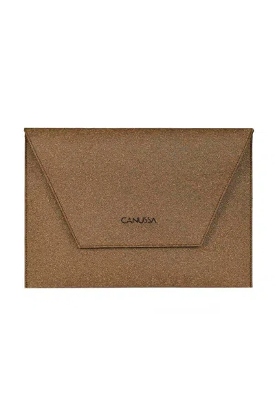 Canussa Brown Protect Vegan Laptop Sleeve 13" - Palm