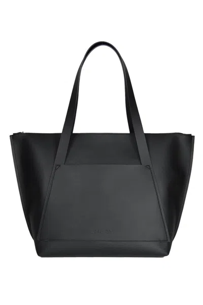 Canussa Women's Black City Vegan Shopper