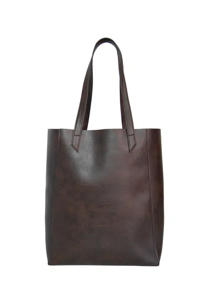 Canussa Women's Brown Lite Vegan Shoulder Bag - Chocolate