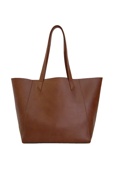Canussa Women's Brown Totissimo Shoulder Bag - Hazelnut