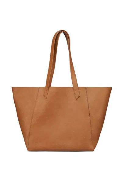 Canussa Women's Brown Totissimo Vegan Shoulder Bag - Camel