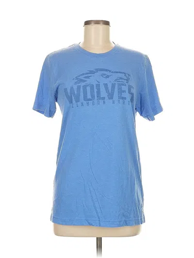 Pre-owned Canvas Active T-shirt In Blue