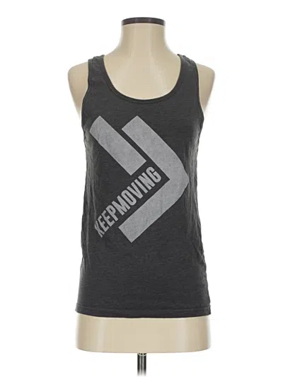 Pre-owned Canvas Active Tank Top In Gray