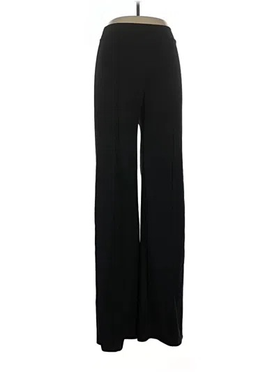 Pre-owned Canvas Dress Pants In Black