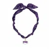 Canvas Style Tcu Horned Frogs Logo Bandana Scarf Necklace In Purple In Purple