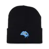 Canvas Women's Lips Beanie / Blue Lips In Blue