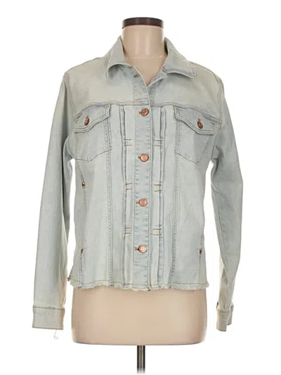 Pre-owned Canyon Retreat Denim Jacket In Gray