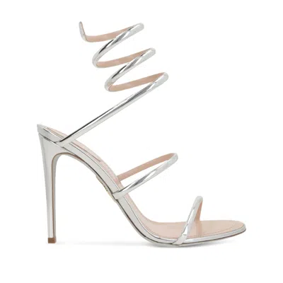 Caovilla 105mm Cleo Sandals In Silver