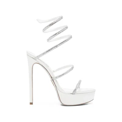 Caovilla Cleo Sandals In Silver