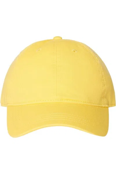 Cap America Relaxed Golf Hat In Yellow
