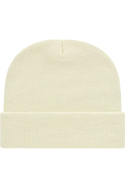 Cap America Usa-made 12 Cuffed Beanie In Brown