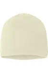 Cap America Usa-made 8 1/2 Beanie In Brown