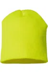 Cap America Usa-made 8 1/2 Beanie In Yellow