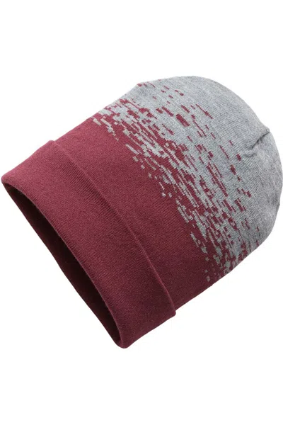 Cap America Usa-made Static Cuffed Beanie In Red