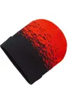 Cap America Usa-made Static Cuffed Beanie In Red