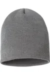 Cap America Usa-made Sustainable Beanie In Grey