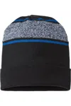 Cap America Usa-made Variegated Striped Cuffed Beanie In Multi