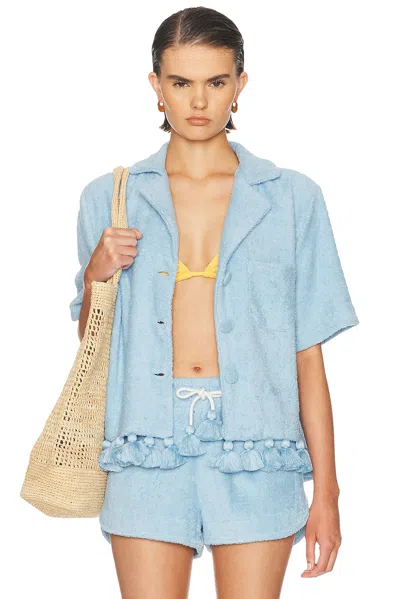 Cap D’antibes Antonia Shirt In Blue