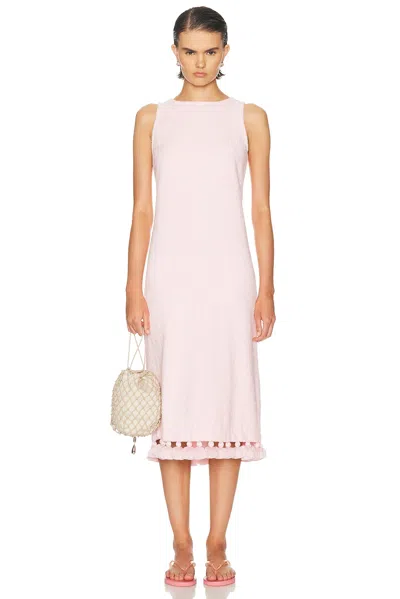 Cap D’antibes Aurelia Lounge Dress In Pink