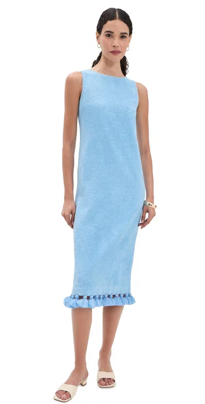 Cap D’antibes Auriela Midi Dress Blue