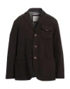Capalbio Man Jacket Dark Green Size 44 Cotton In Green