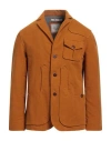 Capalbio Man Jacket Marigold Size 42 Cotton In Yellow