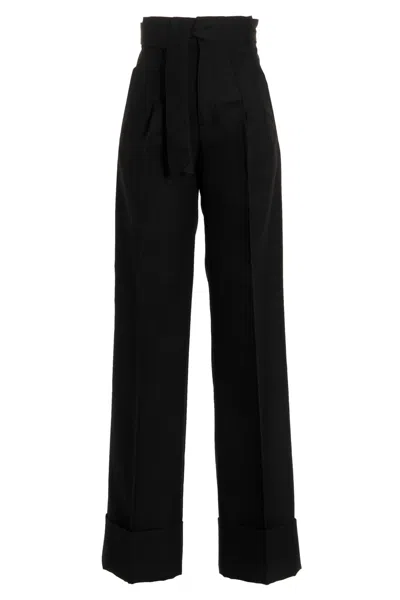 CAPASA CAPASA CHECK PANTS